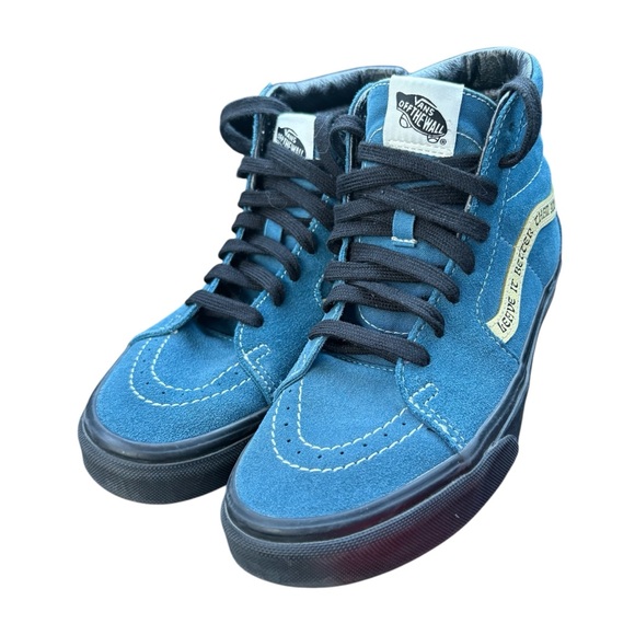Vans Sk8-Hi Sneakers Womens 7 Mens 5.5 Parks Project Leave It Better High Top - Picture 9 of 11